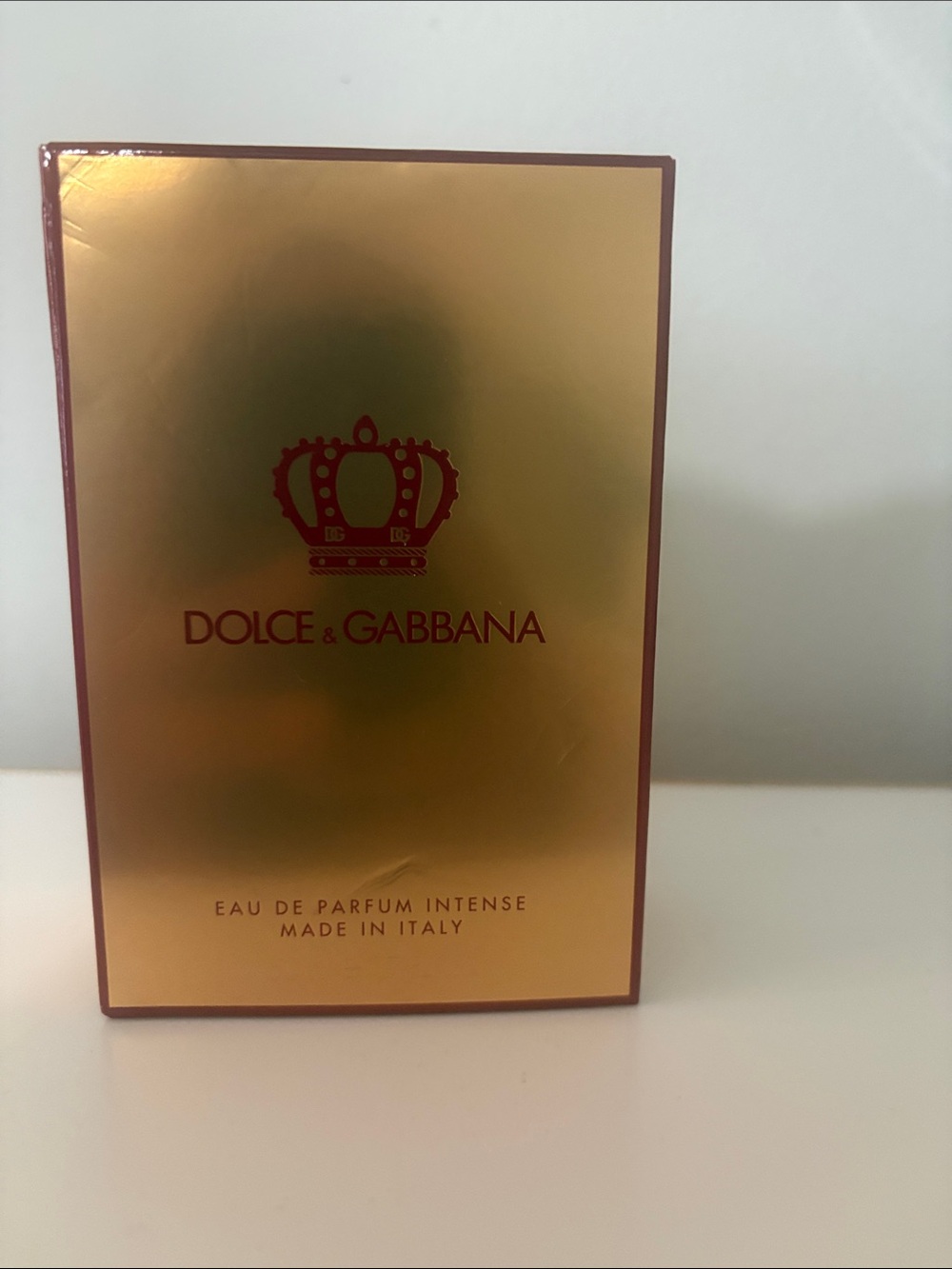 Dolce & Gabbana Gold Box with Red Logo